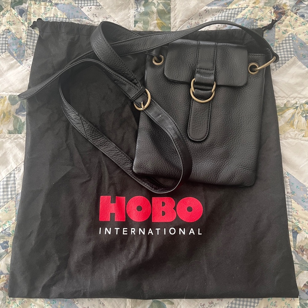 Y2K black HOBO crossbody excellent condition